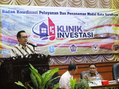 BKPPM Kota Surabaya Kamis (25/2) kemarin menggelar Klinik Investasi 2016. 