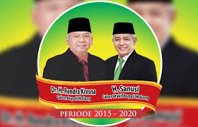 DR H Rendra Kresna dan Wakil Bupati Malang Drs HM Sanusi MM