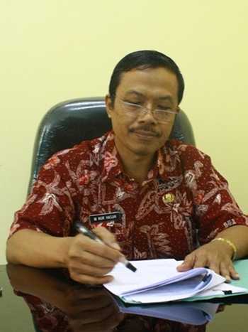 Drs. Nur Hasan, Kepala Badan Kepegawaian Daerah Pemkab Tuban