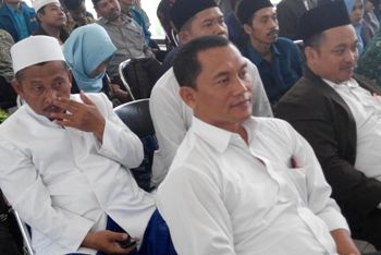 Nanang Nur Achmadi, saat mengikuti Acara Pemberdayaan Ponpes dan Ormas Islam Dalam Menangkal Radikalisme di Gedung Korpri Banyuwangi.