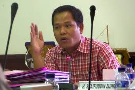 Anggota DPRD kota Surabaya Saifudin Zuhri 
