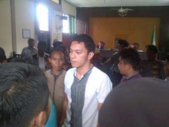 Sidang putusan gugatan anggota dewan terhadap partai Nasdem, di PN Sampang..