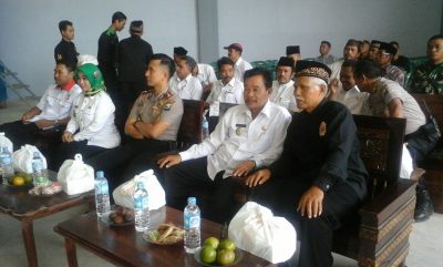 Kontingen Pospenas Jatim saat disambut pejabat Kemenag Jatim. 