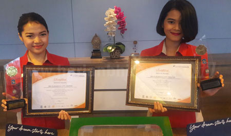 Ibis Surabaya City Center raih penghargaan Best of The Best Hotel dan Hotel Ternyaman Bintang 3.