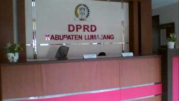 Kantor DPRD Kabupaten Lumajang.