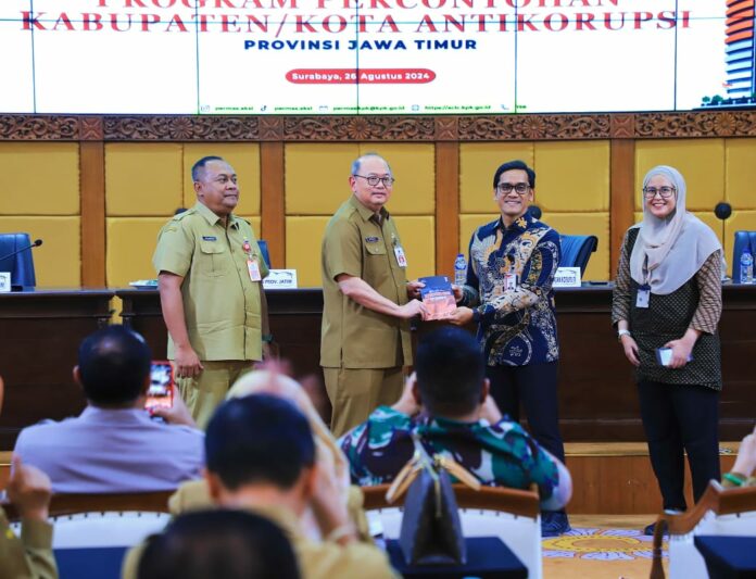 Surabaya, Kota Blitar dan Jombang Direkomendasikan jadi Percontohan Anti Korupsi