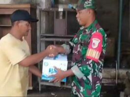 Koramil 0823/09 Jangkar Gelar Bakti Sosial di Desa Kumbangsari