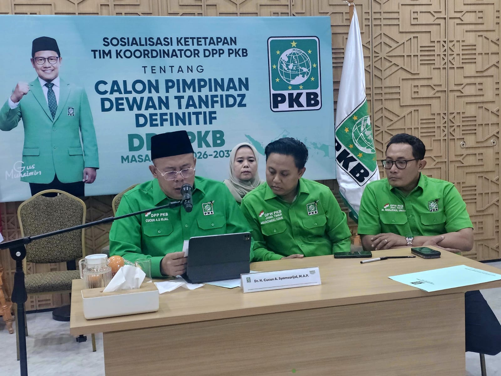 Nama Musyafak Rouf Ramai Diisu MBG, PKB Tiba-Tiba Umumkan Ketua Baru ...