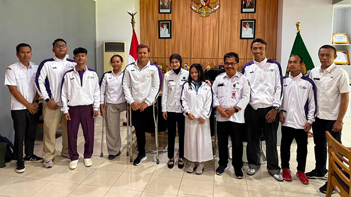 NPCI Kota Kediri Juara Umum, 10 Atlet Terima Uang Pembinaan