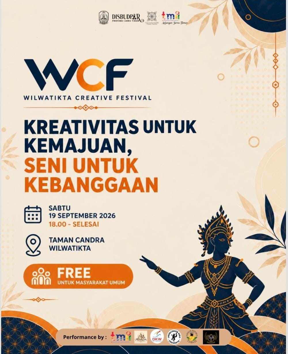 Jawa Timur Pacu Ekonomi Kreatif Lewat Wilwatikta Creative Festival 2026