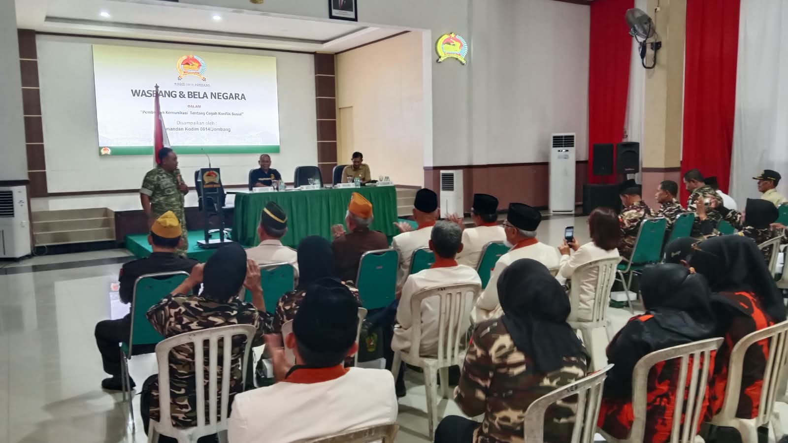 Kodim 0814 Jombang Gelar Binkom, Perkuat Sinergi Cegah Konflik Sosial