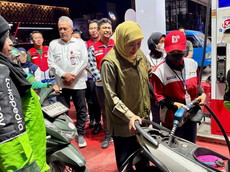 Pertamina Patra Niaga Bersama Gubernur Jawa Timur Pantau Layanan BBM di Kota Malang
